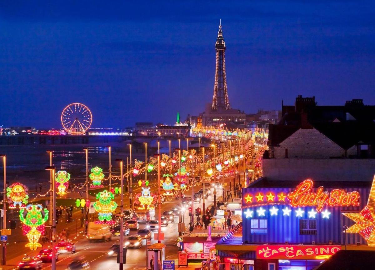 Blackpool Sleepover Apartment 1 Free Parking Sleeps 6 Exterior foto